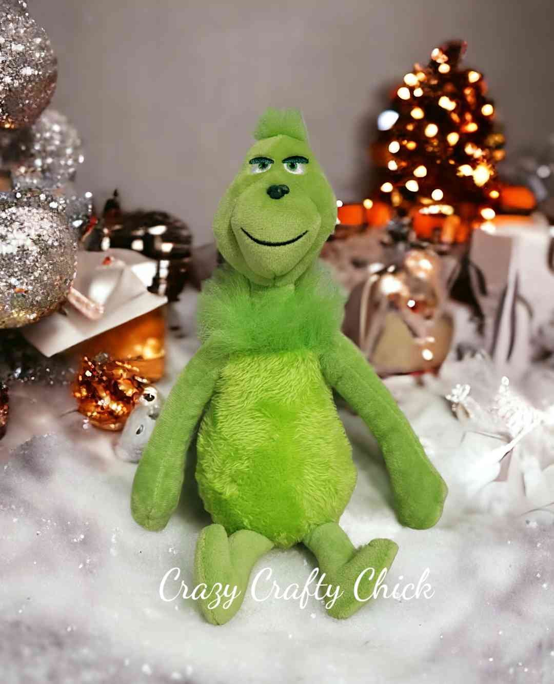 Grinch plush without shirt