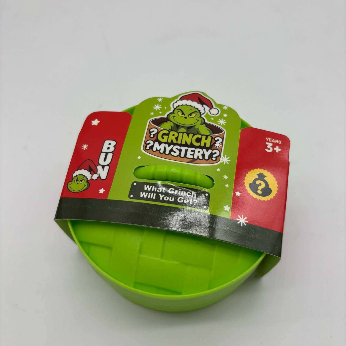 Grinch Mystery Squishy packaging